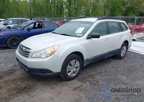 2011 Subaru Outback 2.5I из США, поврежденный, VIN 4S4BRBAC6B1407090